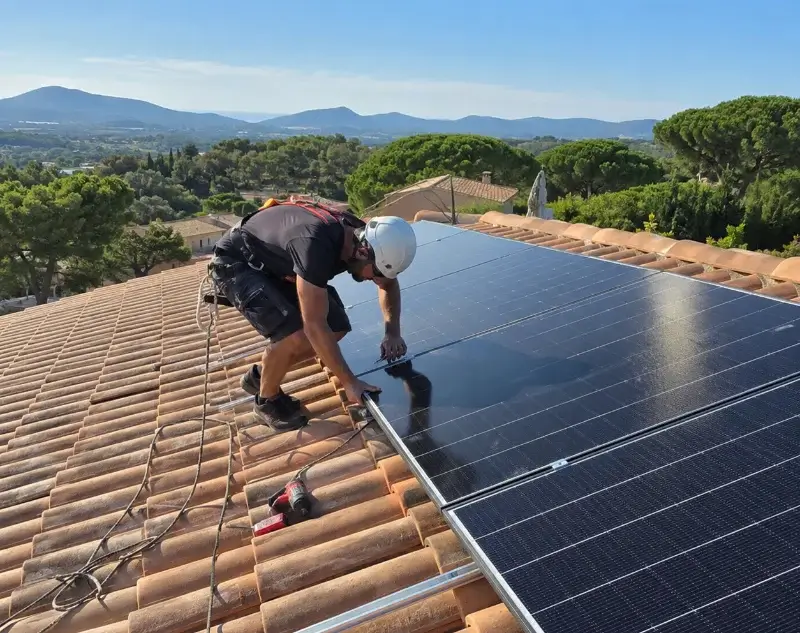 Installateur panneaux solaires Quéven — pose photovoltaïque sur toiture